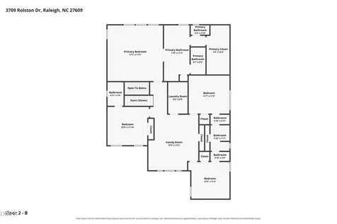 3709 Rolston Drive Raleigh NC 27609
