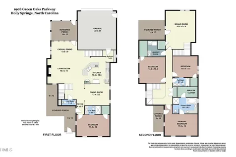 1908 Green Oaks Parkway Holly Springs NC 27540