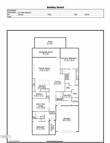 213 Falls Village Drive Durham NC 27703