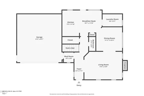 809 Town Side Drive Apex NC 27502