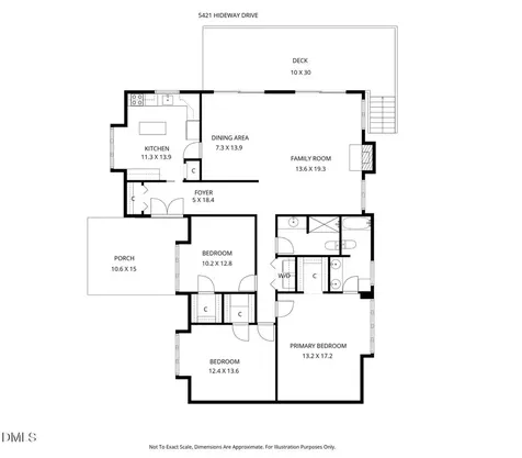 5421 Hideaway Drive Chapel Hill NC 27516