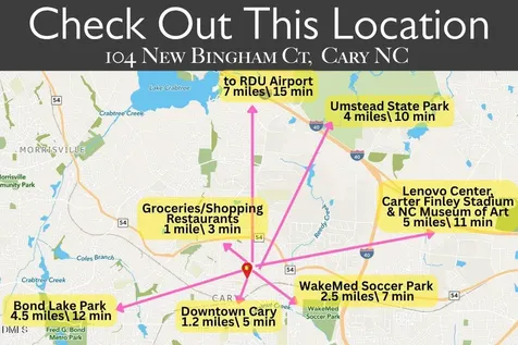 104 New Bingham Court Cary NC 27513