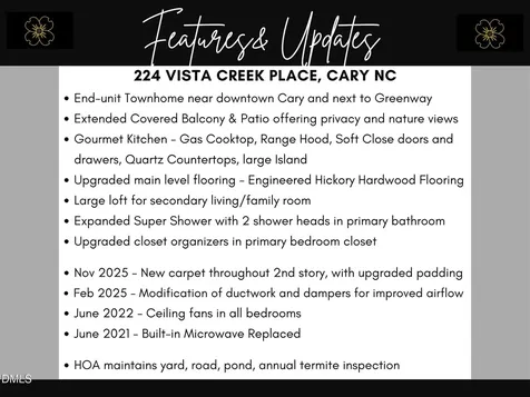 224 Vista Creek Place Cary NC 27511