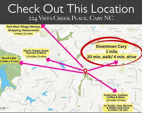 224 Vista Creek Place Cary NC 27511