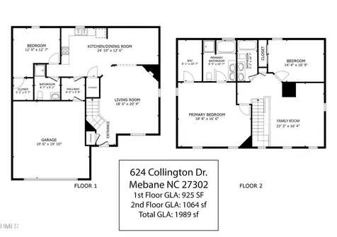 624 Collington Drive Mebane NC 27302