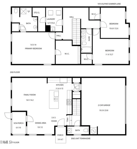 1814 Alpine Summer Lane Apex NC 27502
