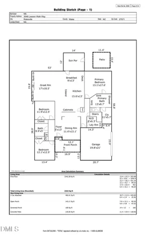 3048 Lawson Walk Way Rolesville NC 27571