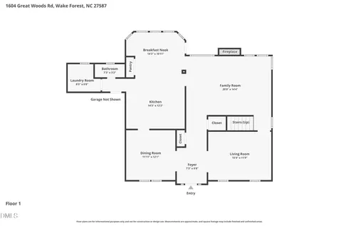 1604 Great Woods Road Wake Forest NC 27587