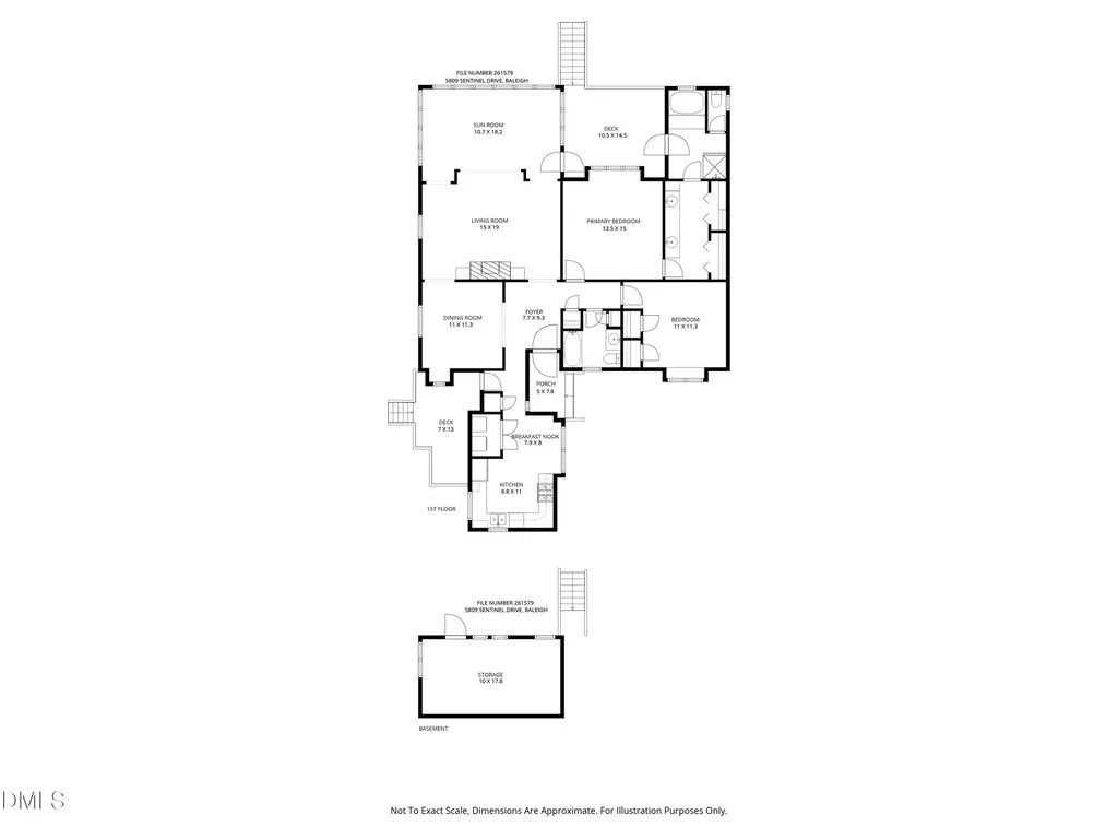5809 Sentinel Drive Raleigh NC 27609
