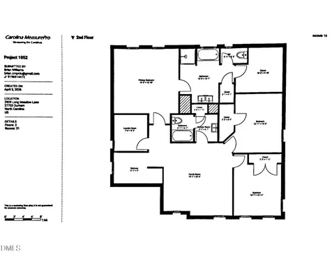 2909 Long Meadow Lane Durham NC 27703