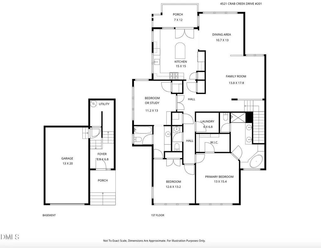 4521 Crab Creek Drive Raleigh NC 27612