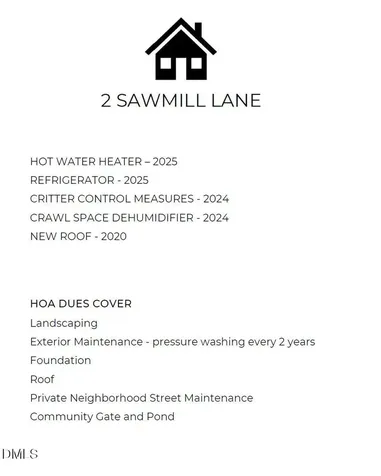 2 Sawmill Lane Durham NC 27712