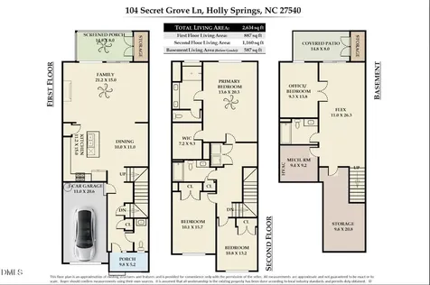 104 Secret Grove Lane Holly Springs NC 27540