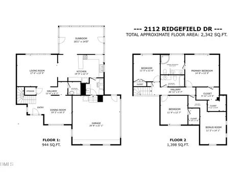 2112 Ridgefield Drive Chapel Hill NC 27517
