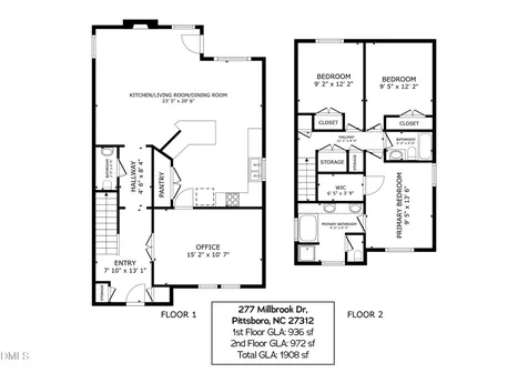 277 Millbrook Drive Pittsboro NC 27312