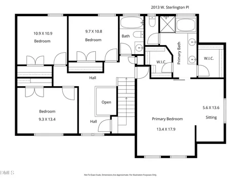 2013 W Sterlington Place Apex NC 27502