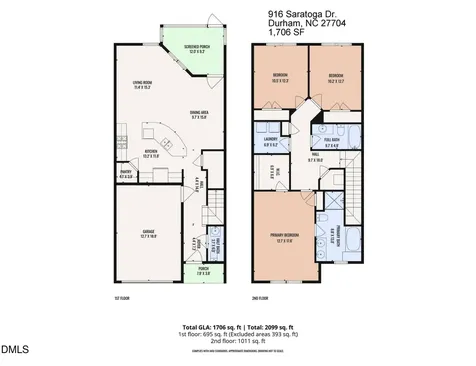 916 Saratoga Drive Durham NC 27704