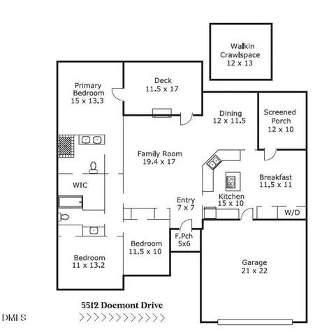 5512 Doemont Drive Apex NC 27539