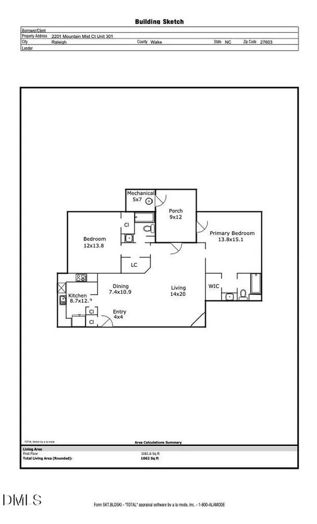 2201 Mountain Mist Court Raleigh NC 27603