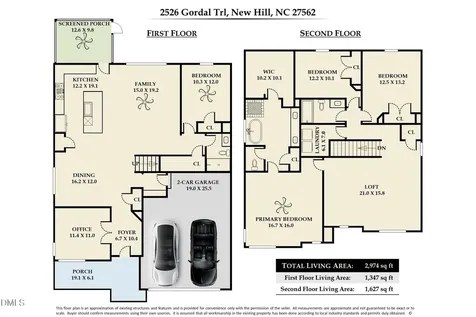 2526 Gordal Trail New Hill NC 27562