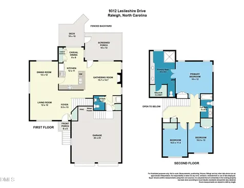 9312 Leslieshire Drive Raleigh NC 27615