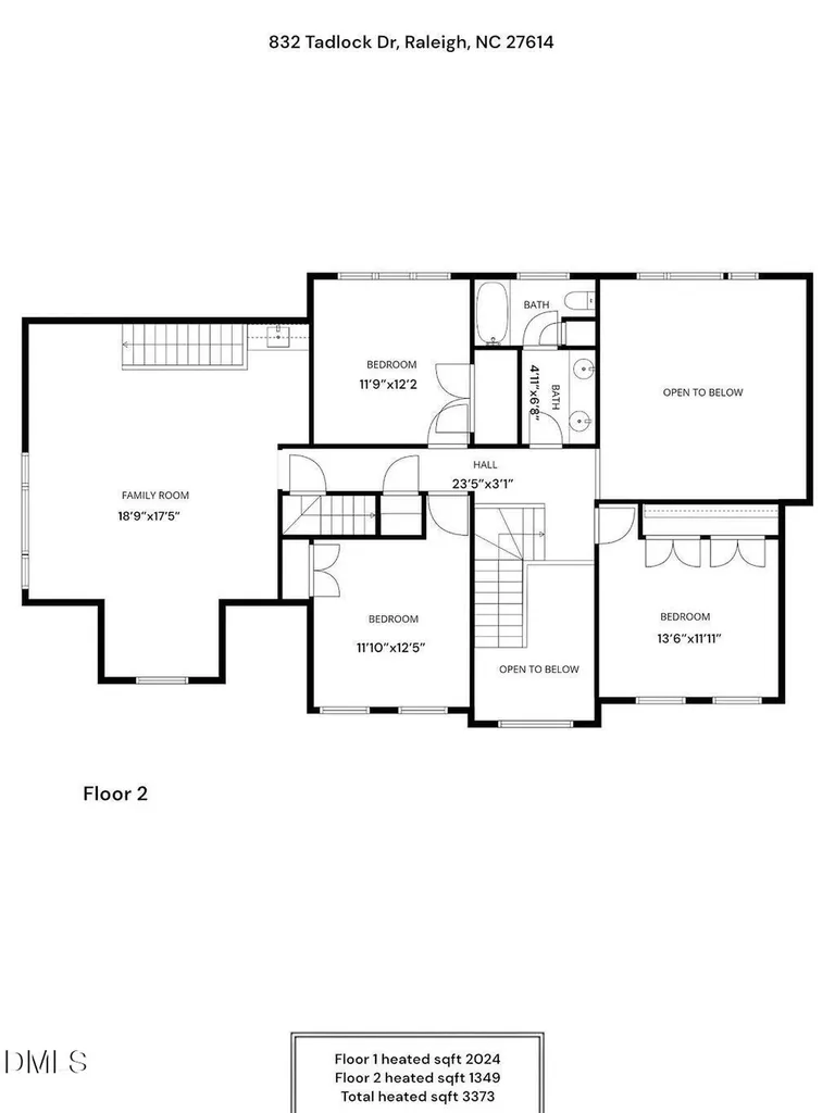 832 Tadlock Drive Raleigh NC 27614