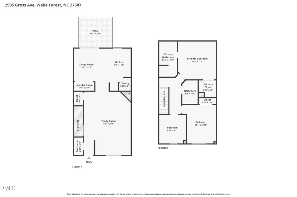 2905 Gross Avenue Wake Forest NC 27587
