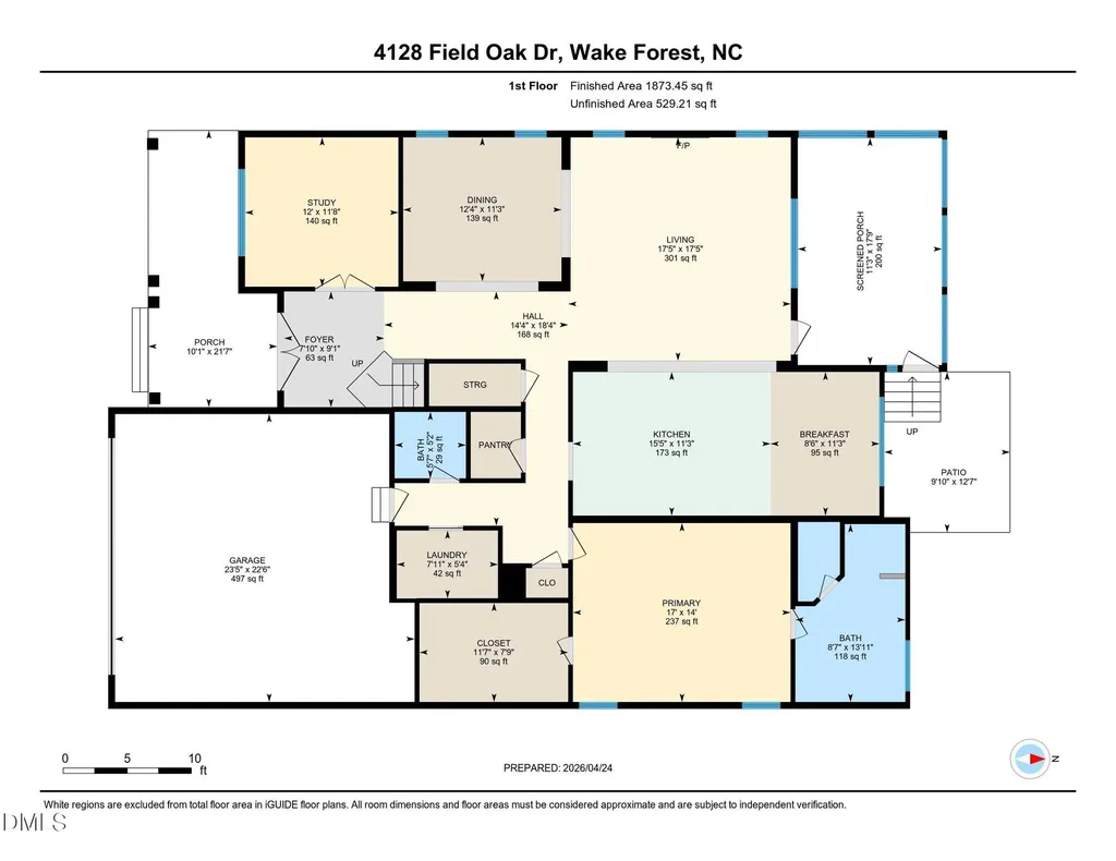 4128 Field Oak Drive Wake Forest NC 27587