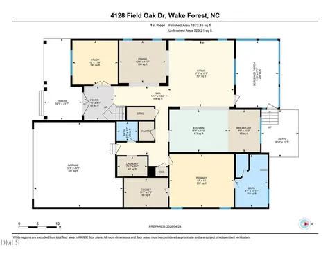 4128 Field Oak Drive Wake Forest NC 27587