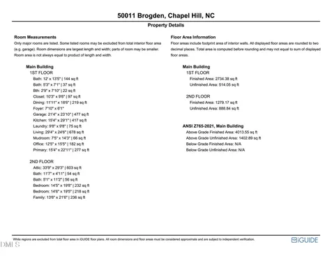 50011 Brogden Chapel Hill NC 27517