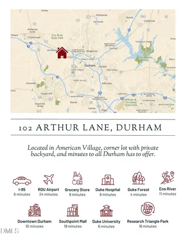 102 Arthur Lane Durham NC 27705