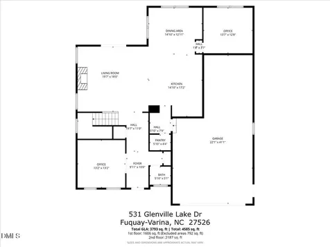 531 Glenville Lake Drive Fuquay Varina NC 27526