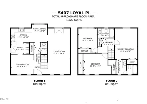 5407 Loyal Place Durham NC 27713