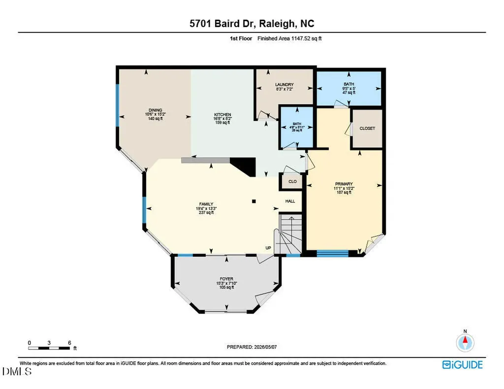 5701 Baird Drive Raleigh NC 27606