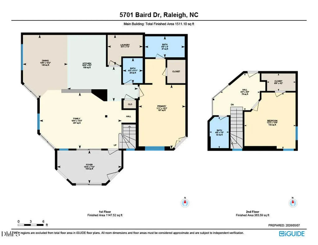 5701 Baird Drive Raleigh NC 27606