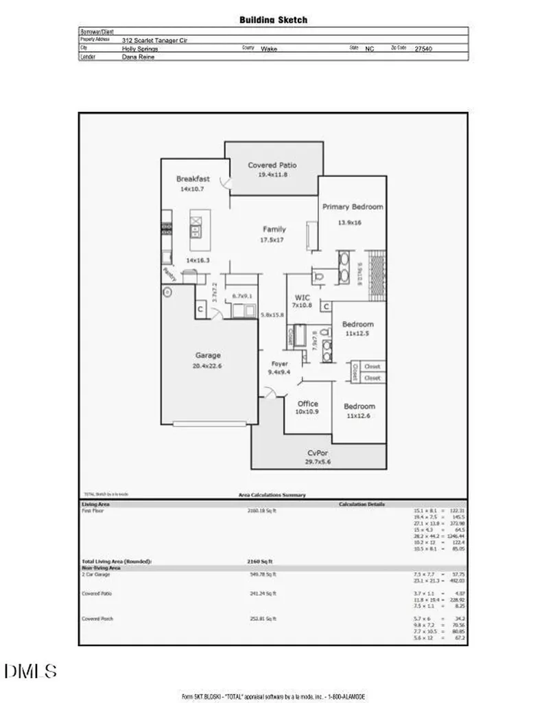312 Scarlet Tanager Circle Holly Springs NC 27540