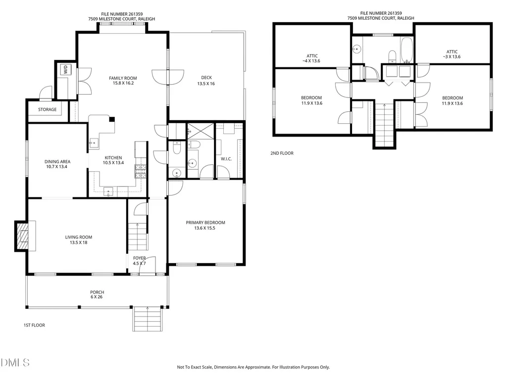 7509 Milestone Court Raleigh NC 27615