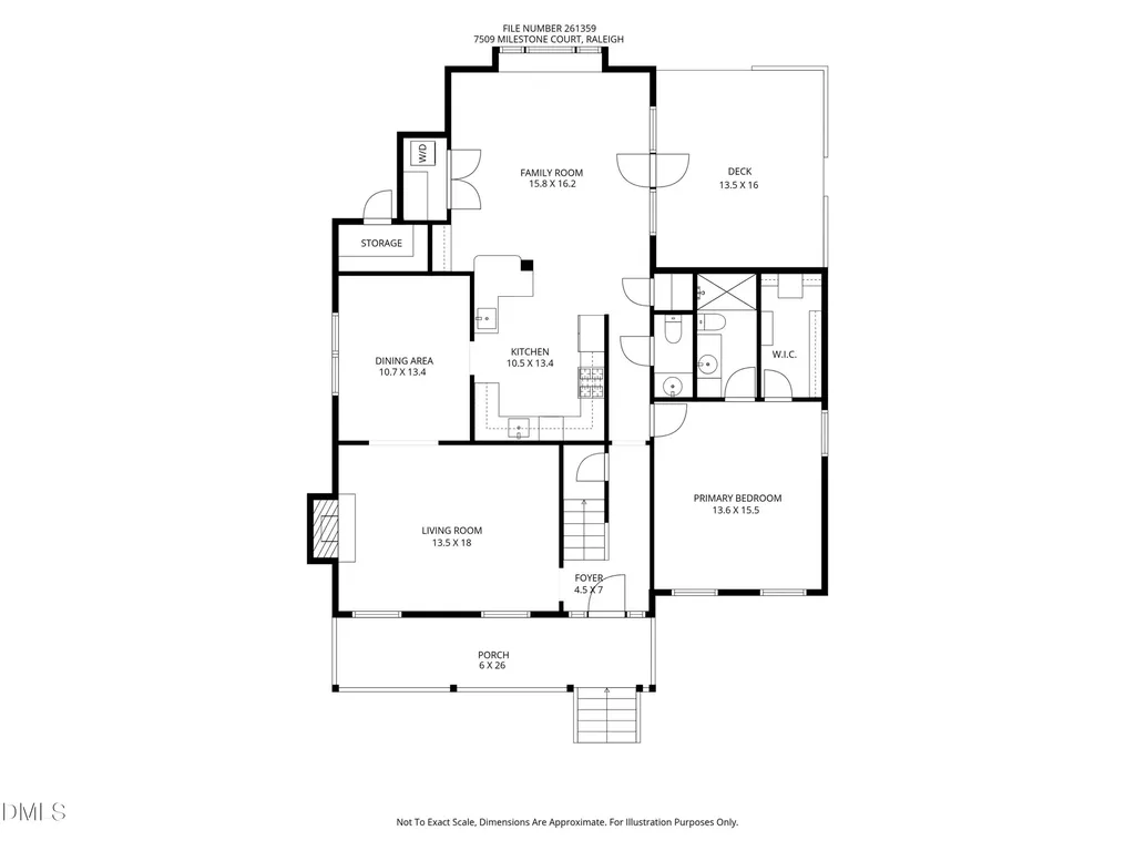 7509 Milestone Court Raleigh NC 27615