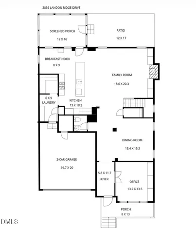 2836 Landon Ridge Drive New Hill NC 27562