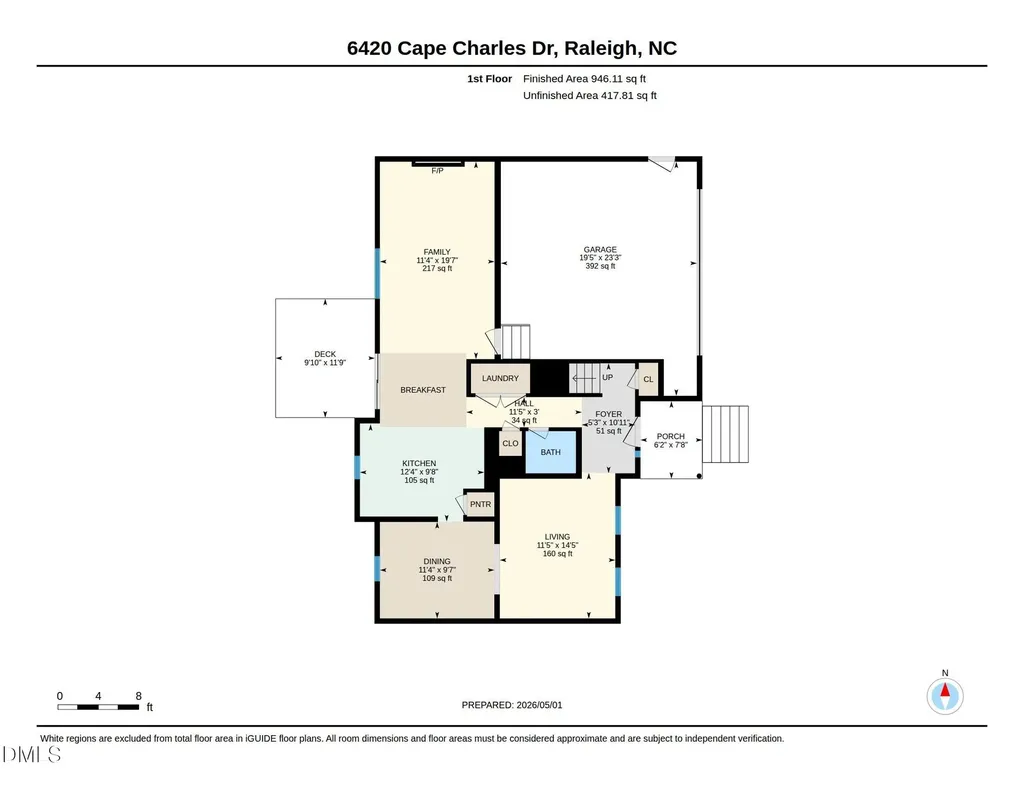 6420 Cape Charles Drive Raleigh NC 27617