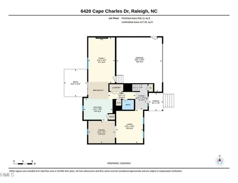 6420 Cape Charles Drive Raleigh NC 27617