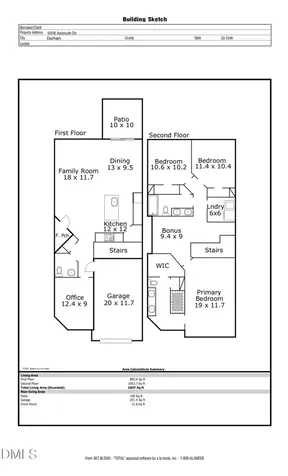 1008 Azimuth Drive Durham NC 27713