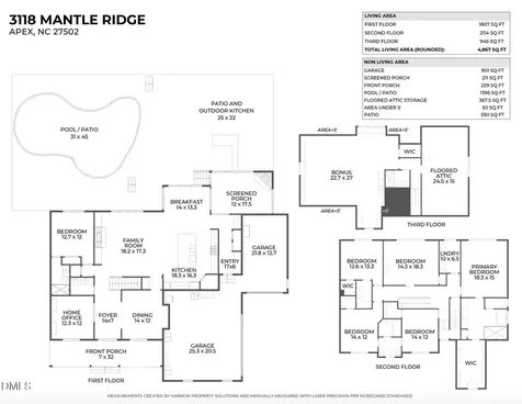 3118 Mantle Ridge Drive Apex NC 27502