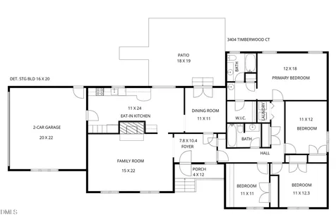 3404 Timberwood Court Raleigh NC 27606