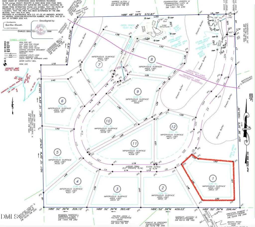Lot 1 Lodge Trail Chapel Hill NC 27516