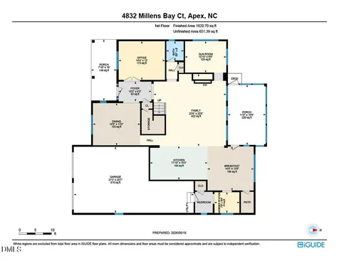 4832 Millens Bay Court Apex NC 27539