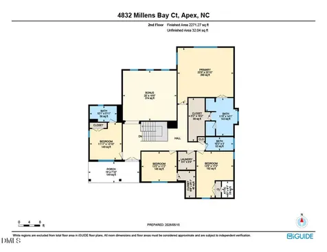 4832 Millens Bay Court Apex NC 27539