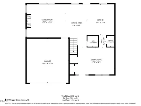 1617 Copper Circle Mebane NC 27302