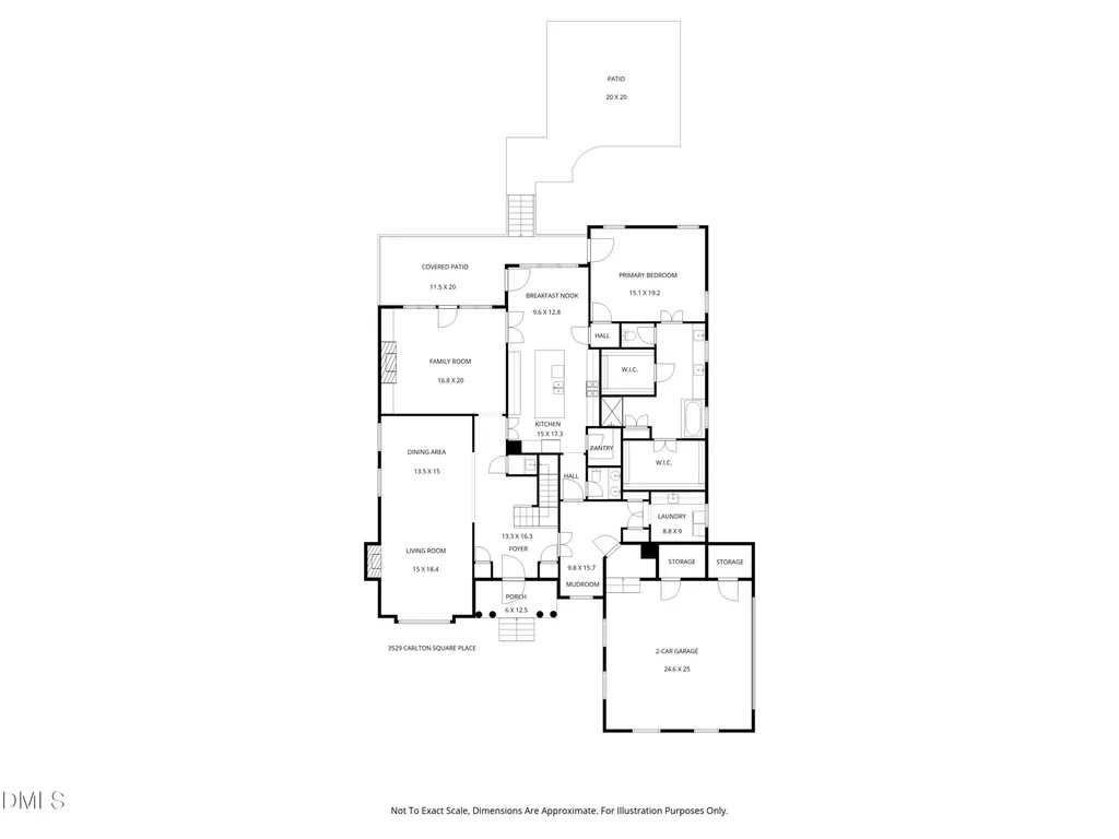 3529 Carlton Square Place Raleigh NC 27612
