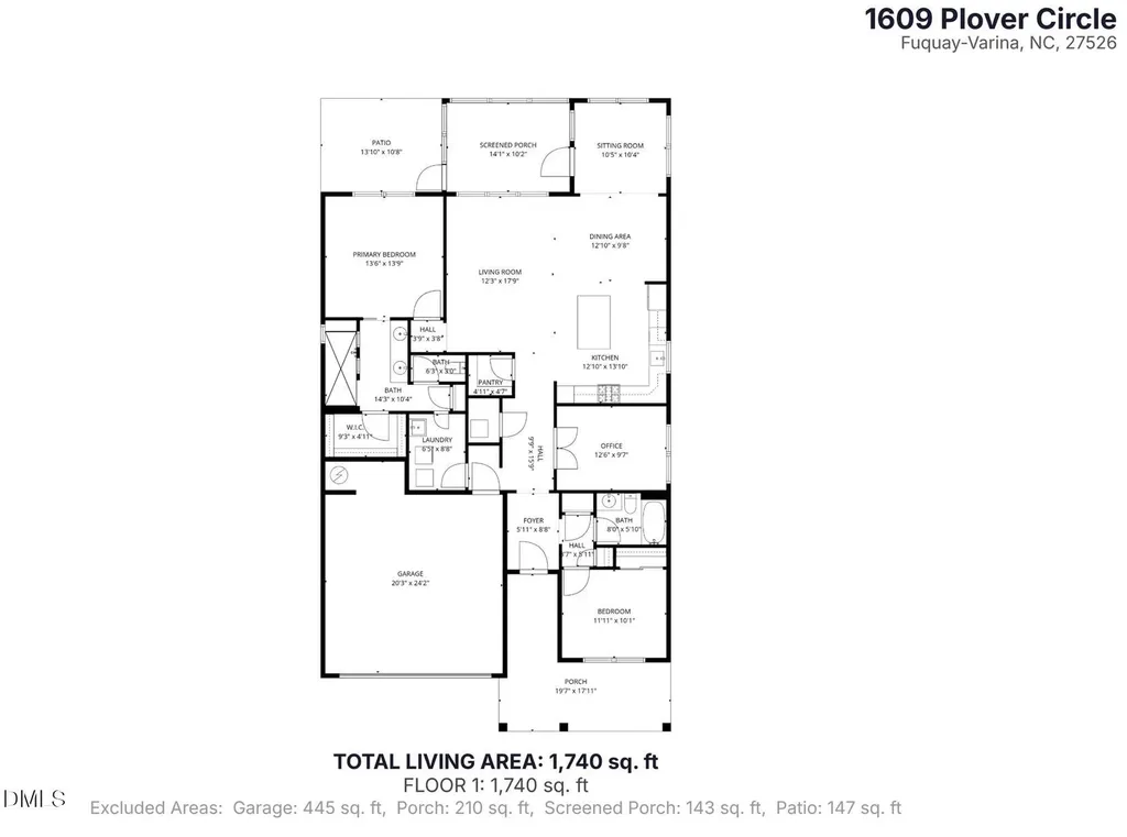 1609 Plover Circle Fuquay Varina NC 27526